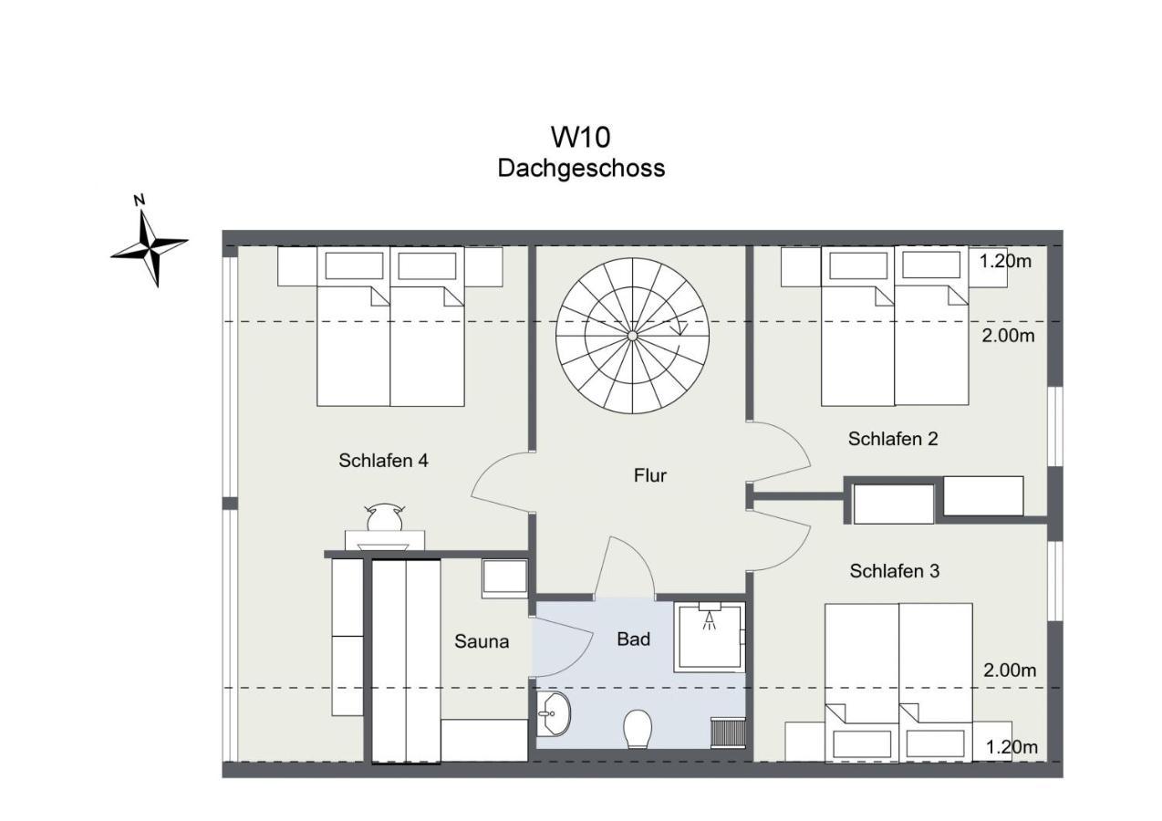Ferienhaus Wiesengefluester W10 - Mit Sauna, Kamin Und Garten Ребель Екстер'єр фото